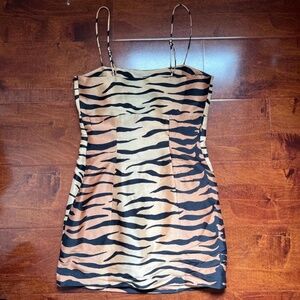 Realisation Par Christy Tiger Dress SMALL perfect condition